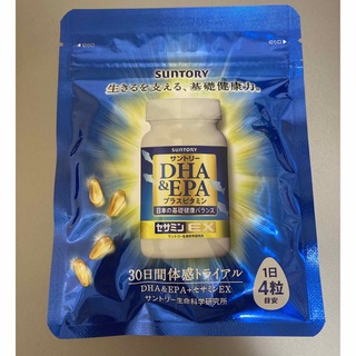 サントリー(サントリー)の【新品未開封】サントリー　DHA EPA セサミンEX120粒(その他)