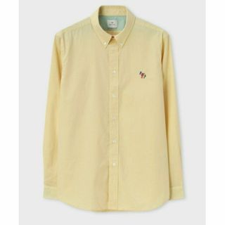 ポールスミス(Paul Smith)の新品☆PS Paul Smith ストライプゼブラ 長袖シャツ☆イエロー☆XL(シャツ)