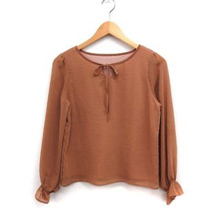 プロポーションボディドレッシング(PROPORTION BODY DRESSING)のプロポーション ボディドレッシング シフォン ブラウス 長袖 柄リボンネック 3(シャツ/ブラウス(長袖/七分))