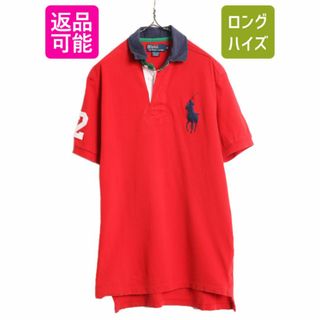 ラルフローレン(Ralph Lauren)のビックポニー ポロ ラルフローレン 鹿の子 半袖 ポロシャツ メンズ M 半袖シャツ ラガーシャツ タイプ ナンバリング コットン ワンポイント(ポロシャツ)