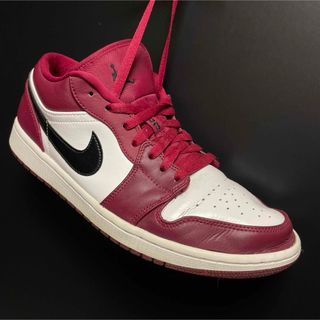 ナイキ(NIKE)のNIKE AIR JORDAN 1 LOW NOBLE RED(スニーカー)