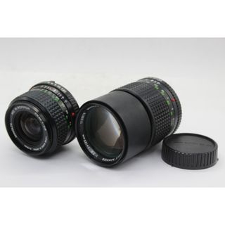 【訳あり品】 ミノルタ Minolta MD W.ROKKOR 28mm F2.8 MC TELE ROKKOR 135mm F2.8 レンズ2本セット  v398(レンズ(単焦点))