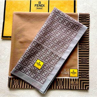 FENDI - FENDI★フェンディハンカチ J ★新品未使用★2枚セット