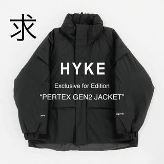 ハイク(HYKE)の求　hyke edition PERTEX GEN2 JACKET(ダウンジャケット)