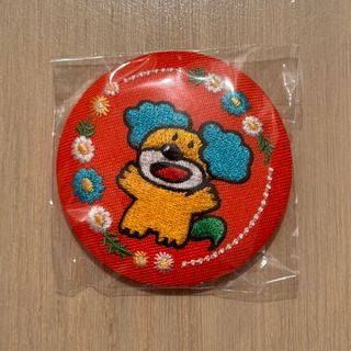 たべっ子どうぶつ 刺繍缶バッジ