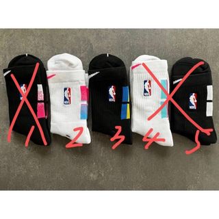 ナイキ エリート NBA クルー ソックス　2足セット価額