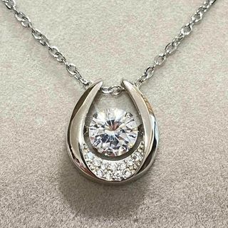 *匿名配送*　ジルコニア・ネックレス1CT(ネックレス)