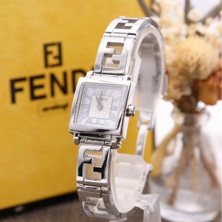 フェンディ(FENDI)の正規品【新品電池】FENDI 60500L/動作良好 ミニ オロロジ 美品(腕時計)