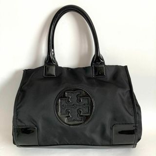 Tory Burch - 【美品】TORY BURCH エラ トートバッグ 肩がけ A4可 ロゴ ブラック