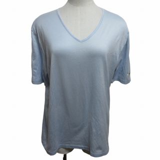 エルメス(Hermes)のエルメス マルジェラ期 Tシャツ カットソー 半袖 水色 XL IBO50(Tシャツ(半袖/袖なし))