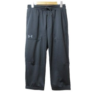 アンダーアーマー(UNDER ARMOUR)のアンダーアーマー 美品 クロップドパンツ スポーツウエア ジャージ IBO53(その他)