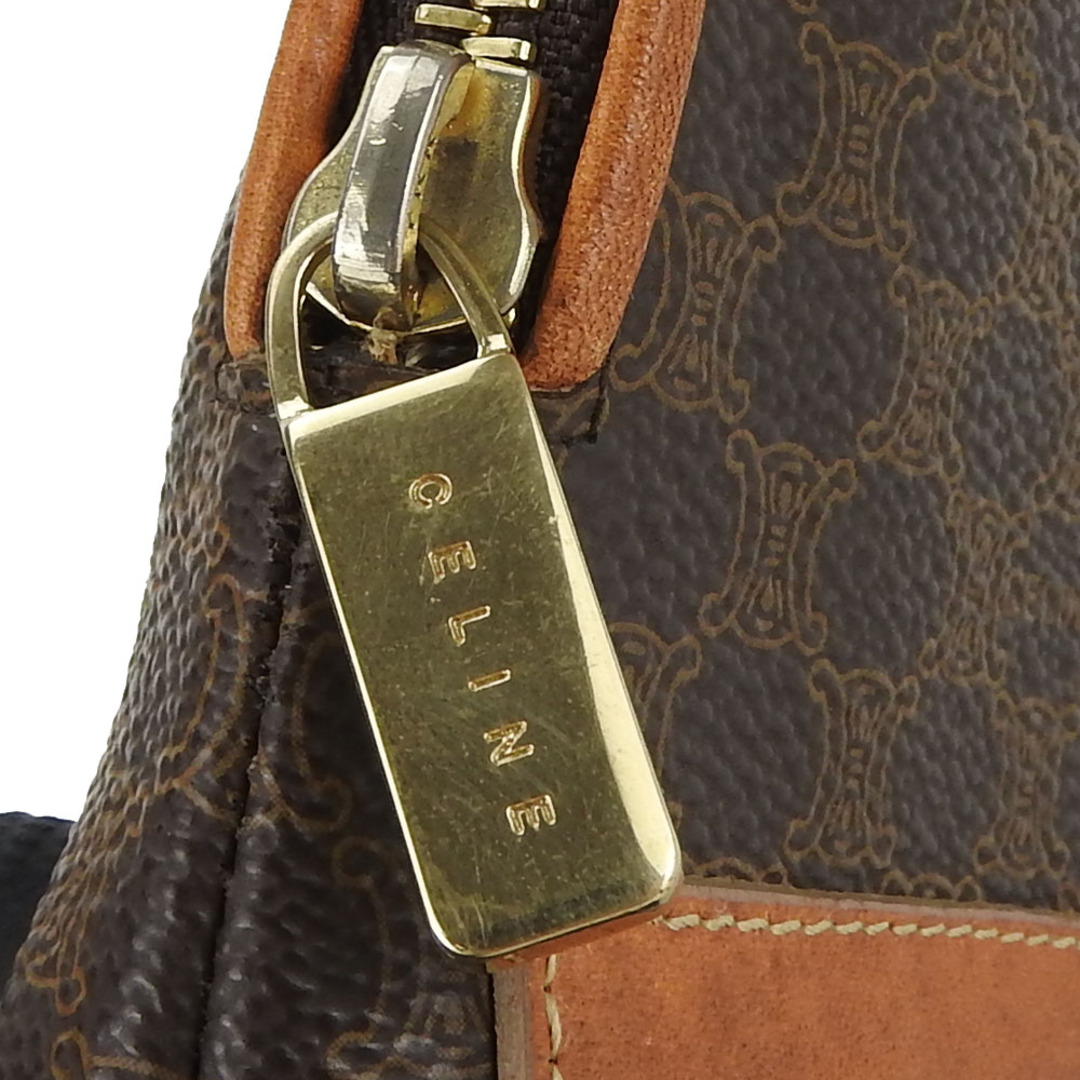 CELINE - 【中古】 セリーヌ ポーチ マカダム PVC レザー CELINE - 【中古】 セリーヌ ポーチ マカダム PVC レザー