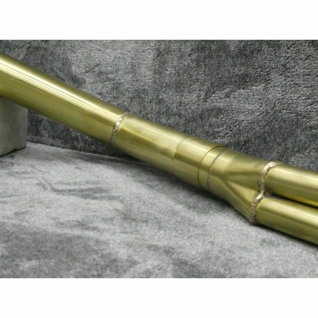 ゼファー400 真鍮 侍 ショート管/ ゼファーΧ ZR400 60π ゼファー400 真鍮 侍 ショート管/ ゼファーΧ ZR400 60π