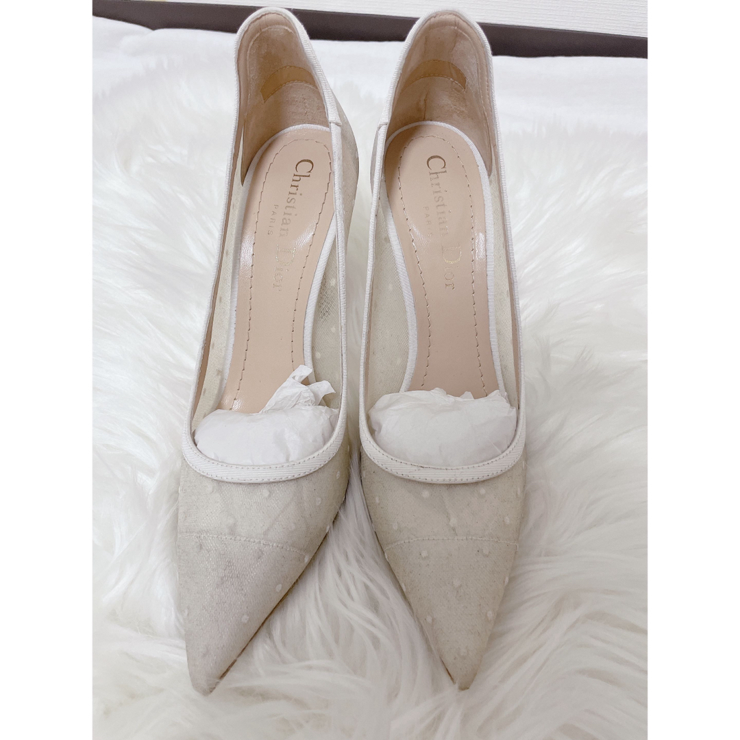 Christian Dior - DIOR チュールドットパンプスの通販 by ︎✿ym Christian Dior - DIOR チュールドットパンプスの通販 by ︎✿ym