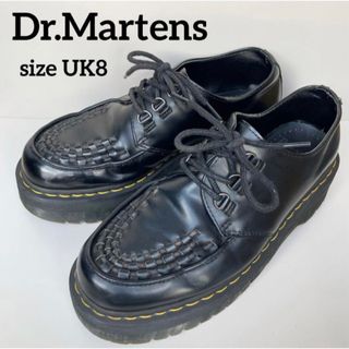 ドクターマーチン(Dr.Martens)の【廃盤】ドクターマーチン アシュリー 厚底ソール 3ホール 希少サイズUK8 黒(ブーツ)