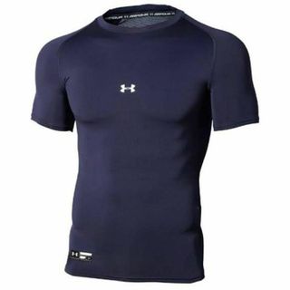 アンダーアーマー(UNDER ARMOUR)のアンダーアーマー 半袖Tシャツ トレーニングウェア ネイビー　スポーツウェア　紺(ウェア)