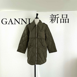 GANNI ガニー　ミリタリー キルティングジャケット　S(34)サイズ(その他)