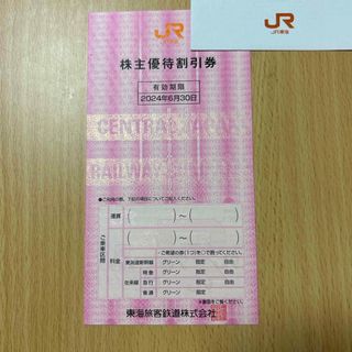 【匿名配送】JR東海　株主優待　1枚(鉄道乗車券)