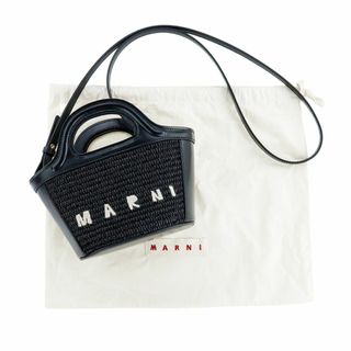 マルニ(Marni)のマルニ バッグ トロピカリア マイクロバッグ ブラック ショルダー 斜め掛け(ショルダーバッグ)