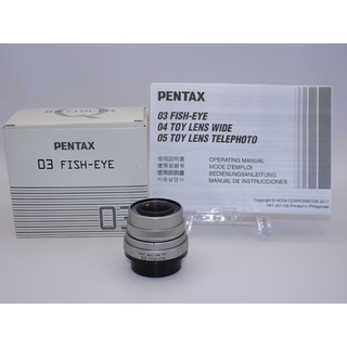 【外観特上級】PENTAX 魚眼単焦点レンズ 03 FISH-EYE Qマウント 22087(レンズ(単焦点))