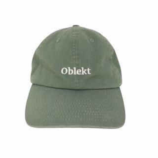 オブレクト(Oblekt)のoblekt(オブレクト) USA製 LOGO CAP ロゴ刺繍 キャップ 帽子(キャップ)