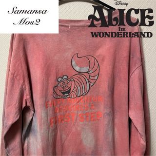 サマンサモスモス(SM2)のSamanthaMos2 × AliceInWonderland l/s Tee(Tシャツ(長袖/七分))