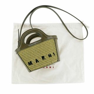 マルニ(Marni)のマルニ バッグ トロピカリア マイクロバッグ オリーブ ショルダー 斜め掛け(ショルダーバッグ)