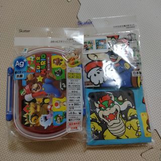 マリオ　お弁当箱　巾着　ユニバ　マリオ　ルイージ　ニンテンドー