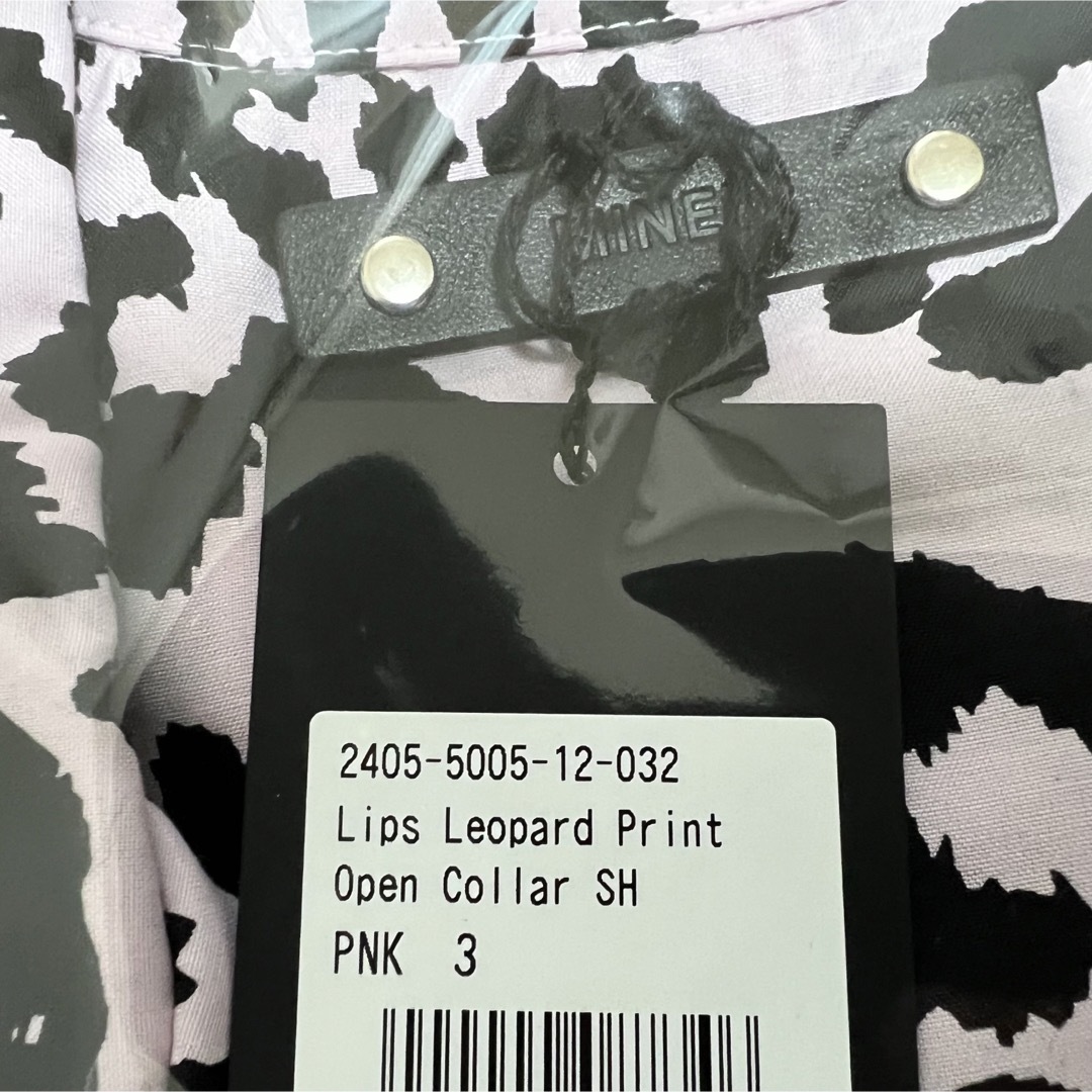 サイズ3 minedenim lips レオパード柄 シャツ キムタク サイズ3 minedenim lips レオパード柄 シャツ キムタク