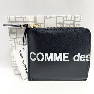 ウォレットコムデギャルソン(WALLET COMME des GARCONS)の新品 コムデギャルソン ウォレット ヒュージ ロゴ 財布 L字 小銭入れ コイン(ポーチ)