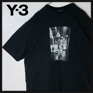 ワイスリー(Y-3)の【人気デザイン】Y-3 ワイスリー センターロゴ ヨウジヤマモト Tシャツ 黒(Tシャツ/カットソー(半袖/袖なし))