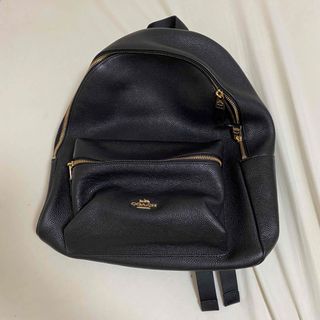 コーチ(COACH)のCOACH リュックサック 黒(バッグパック/リュック)