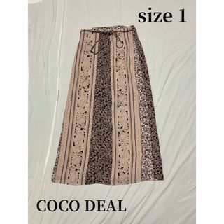 COCO DEAL - COCODEAL　ココディール　ラップスカート　ロングスカート　巻きスカート