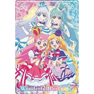 【[ホログラム仕様] P18 わんだふるぷりきゅあ！集合】プリキュアオールスターズ キラキラカードグミ(2024年5月版) ※カードのみ(その他)