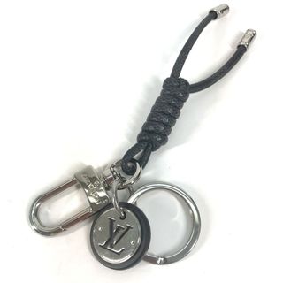 ルイヴィトン(LOUIS VUITTON)のルイヴィトン LOUIS VUITTON キーホルダー・レザーロープ M67224 ダミエグラフィット バッグチャーム キーホルダー ダミエグラフィットキャンバス ブラック(キーホルダー)