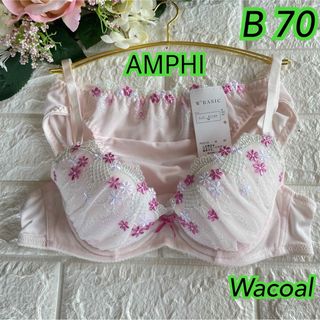 Wacoal ワコール AMPHI上下セットB70  M ❣️レース可愛い♡