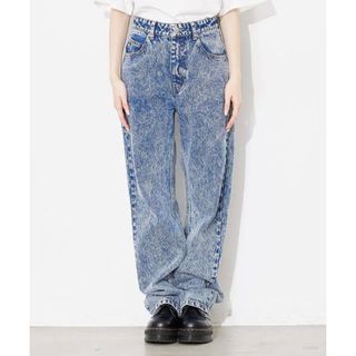 エックスガール(X-girl)の新品♡X-girl　HIGH WAISTED LOOSE FIT PANTS(デニム/ジーンズ)