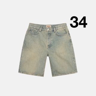 ステューシー(STUSSY)のSTUSSY BIG OL' SHORT DENIM 34(デニム/ジーンズ)