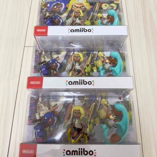 ニンテンドウ(任天堂)のamiibo アミーボ スプラトゥーン トリプルセット まとめ売り(アニメ/ゲーム)