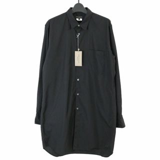 COMME des GARCONS HOMME PLUS - コムデギャルソンオムプリュス 23AW コットンンポプリンロングシャツ