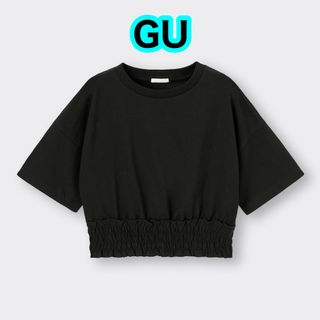 ジーユー(GU)のGU レディース トップス 半袖tシャツ カットソー(Tシャツ(半袖/袖なし))