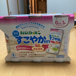 ビーンスターク 液体ミルクすこやかM1(200ml*6本入)(その他)