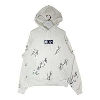 KITH - ★KITH キス 22-070-060-0002-1-0  City Script Hoodie シティースクリプトフーディー ホワイト sizeL