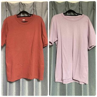 ユニクロ(UNIQLO)のユニクロ UNIQLO 半袖 Tシャツ 2枚 まとめ売り(Tシャツ/カットソー(半袖/袖なし))