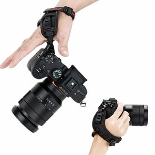 【色: レッド】JJC ハンドストラップ リストストラップ Nikon Z f (その他)