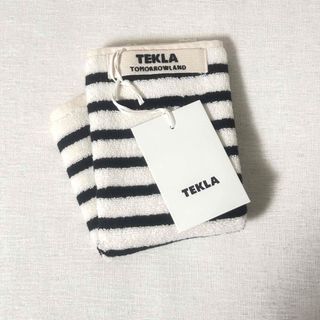 ★TEKLA ×TOMORROW LAND ★ハンドタオル ブラック×ホワイト(タオル/バス用品)