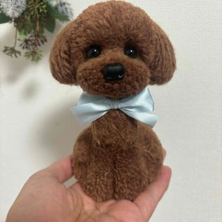 動物ぽんぽん　トイプードル　ブラウン(その他)