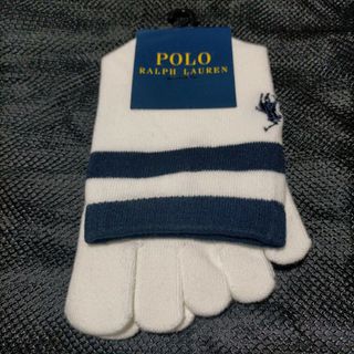 ポロラルフローレン(POLO RALPH LAUREN)のRALPH LAUREN　ラルフローレン　レディース５本指ソックス　２３ー２５(ソックス)