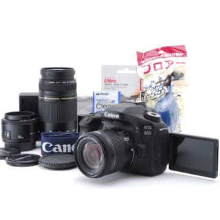 キヤノン(Canon)の大人気機種＆トリプルレンズの大満足セット❣️Canon EOS 80D(デジタル一眼)