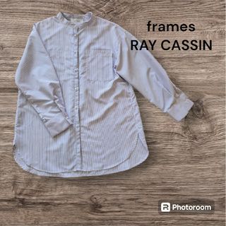 フレームスレイカズン(frames RAY CASSIN)のframes RAY CASSIN ストライプ ブラウス シャツ(シャツ/ブラウス(長袖/七分))